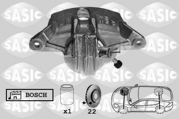 Sasic 6500023 - Pinza freno autozon.pro