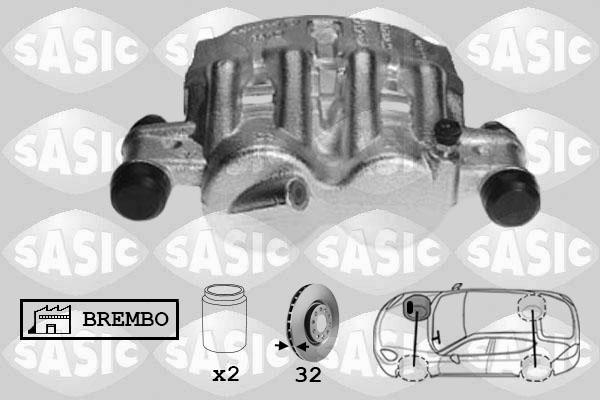 Sasic 6500075 - Pinza freno autozon.pro