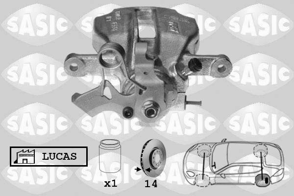 Sasic 6500076 - Pinza freno autozon.pro