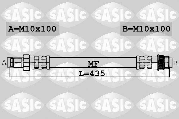 Sasic 6604035 - Flessibile del freno autozon.pro