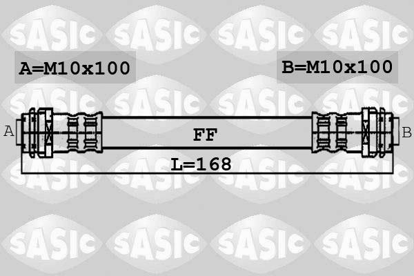 Sasic 6606010 - Flessibile del freno autozon.pro