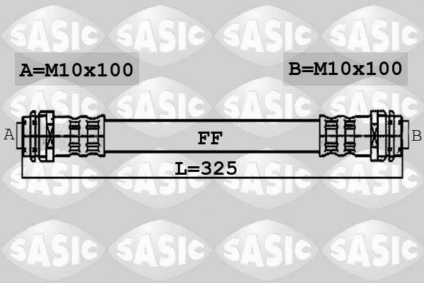 Sasic 6606085 - Flessibile del freno autozon.pro