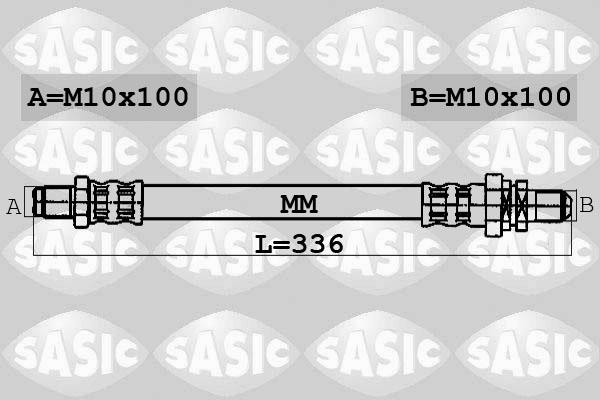 Sasic 6606029 - Flessibile del freno autozon.pro