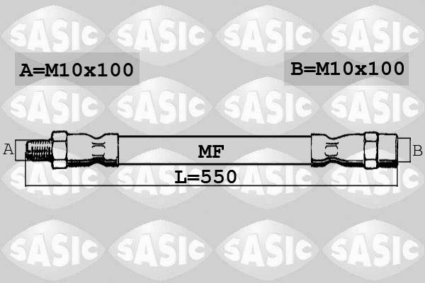 Sasic 6606147 - Flessibile del freno autozon.pro