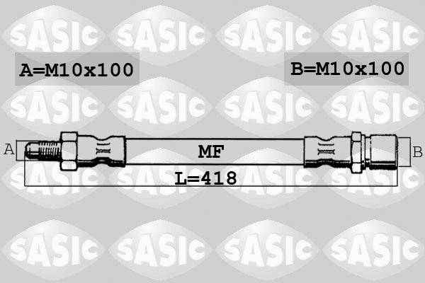 Sasic 6606122 - Flessibile del freno autozon.pro