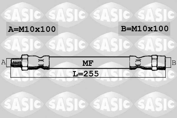 Sasic 6606262 - Flessibile del freno autozon.pro