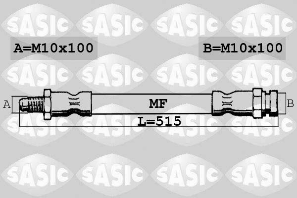 Sasic 6600055 - Flessibile del freno autozon.pro