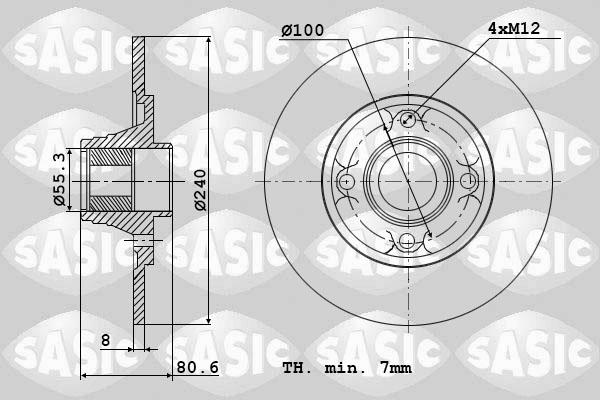 Sasic 6104003 - Discofreno autozon.pro