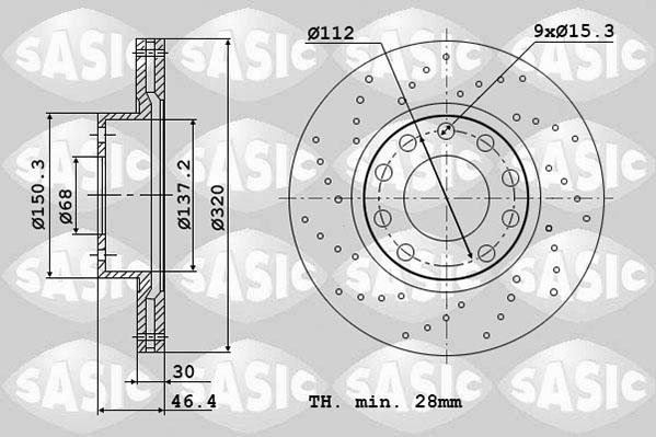 Sasic 6106183 - Discofreno autozon.pro