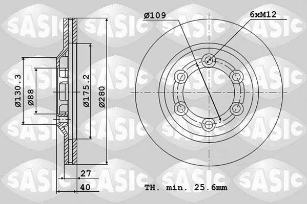 Sasic 6106174 - Discofreno autozon.pro