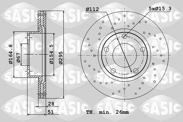 Sasic 6106240 - Discofreno autozon.pro