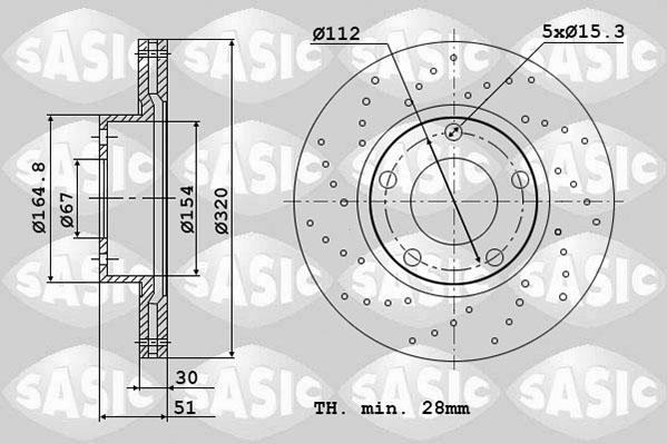 Sasic 6106241 - Discofreno autozon.pro