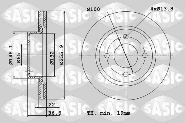 Sasic 6106258 - Discofreno autozon.pro