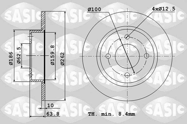 Sasic 6106217 - Discofreno autozon.pro