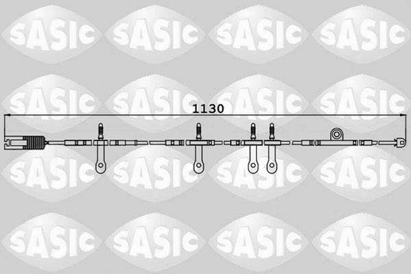 Sasic 6236041 - Contatto segnalazione, Usura past. freno / mat. d'attrito autozon.pro