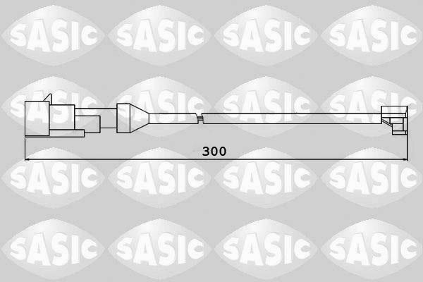 Sasic 6236004 - Contatto segnalazione, Usura past. freno / mat. d'attrito autozon.pro