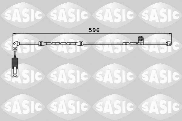 Sasic 6236005 - Contatto segnalazione, Usura past. freno / mat. d'attrito autozon.pro