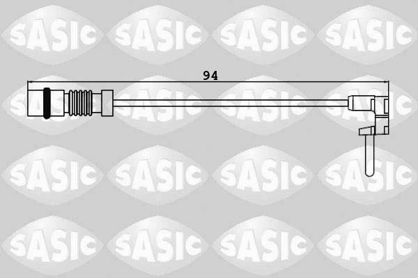 Sasic 6236015 - Contatto segnalazione, Usura past. freno / mat. d'attrito autozon.pro