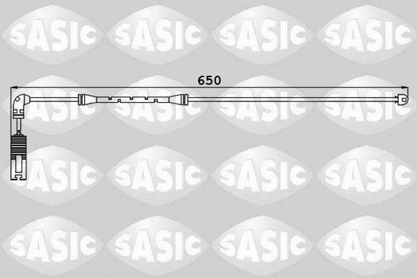 Sasic 6236018 - Contatto segnalazione, Usura past. freno / mat. d'attrito autozon.pro