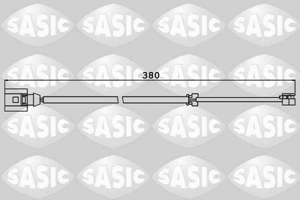 Sasic 6236039 - Contatto segnalazione, Usura past. freno / mat. d'attrito autozon.pro