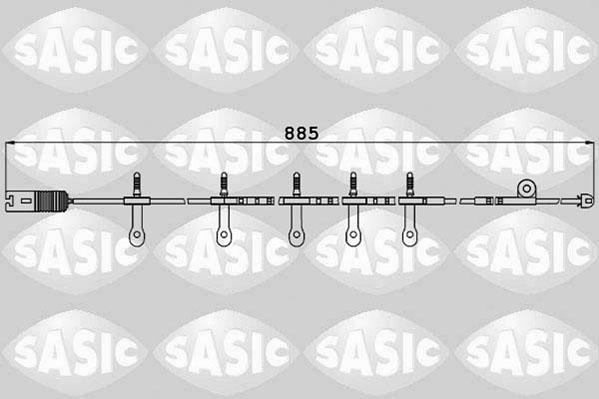 Sasic 6236034 - Contatto segnalazione, Usura past. freno / mat. d'attrito autozon.pro