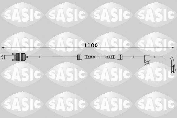 Sasic 6236035 - Contatto segnalazione, Usura past. freno / mat. d'attrito autozon.pro