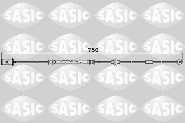 Sasic 6236038 - Contatto segnalazione, Usura past. freno / mat. d'attrito autozon.pro