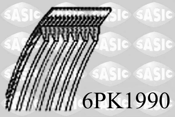 Sasic 6PK1990 - Cinghia Poly-V autozon.pro