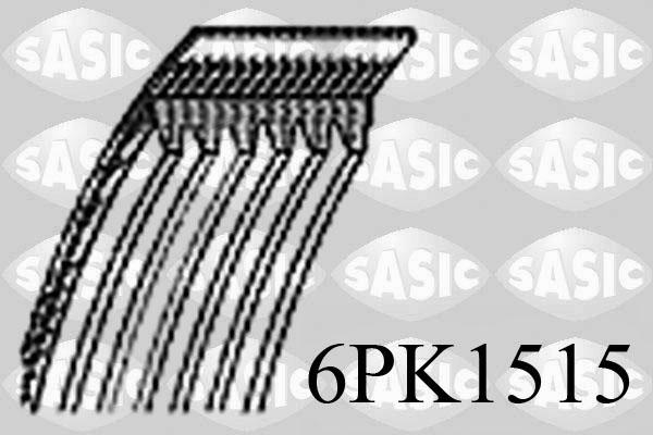 Sasic 6PK1515 - Cinghia Poly-V autozon.pro