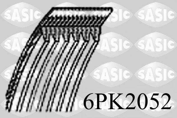 Sasic 6PK2052 - Cinghia Poly-V autozon.pro