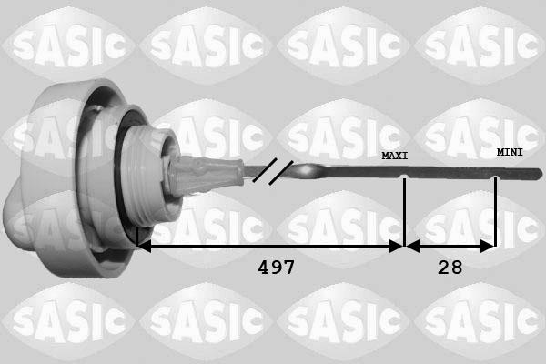 Sasic 1944002 - Asta controllo livello olio autozon.pro