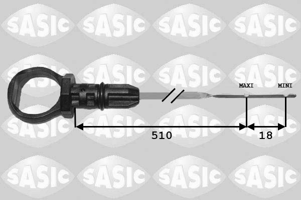 Sasic 1940006 - Asta controllo livello olio autozon.pro