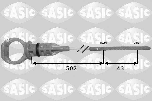 Sasic 1940019 - Asta controllo livello olio autozon.pro