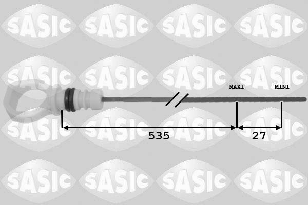 Sasic 1940017 - Asta controllo livello olio autozon.pro