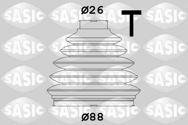 Sasic 1906119 - Cuffia, Semiasse autozon.pro