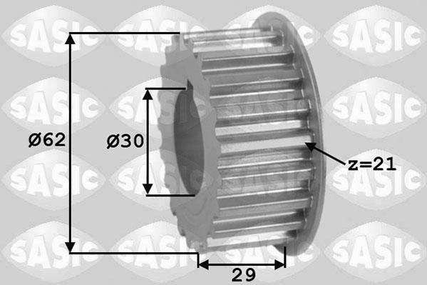 Sasic 1600001 - Ruota dentata, Albero a gomiti autozon.pro