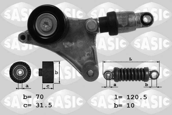 Sasic 1626165 - Tendicinghia, Cinghia Poly-V autozon.pro