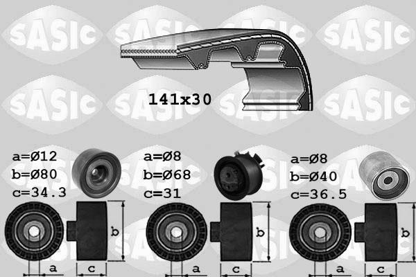 Sasic 1756044 - Kit cinghie dentate autozon.pro