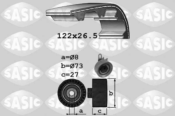 Sasic 1756042 - Kit cinghie dentate autozon.pro