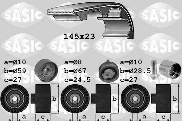 Sasic 1756058 - Kit cinghie dentate autozon.pro