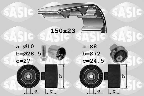 Sasic 1756053 - Kit cinghie dentate autozon.pro