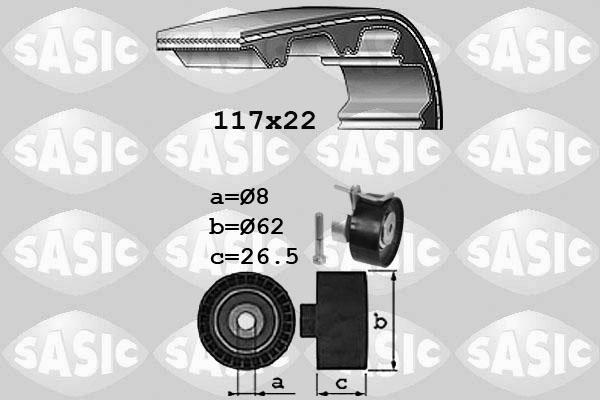 Sasic 1756069 - Kit cinghie dentate autozon.pro