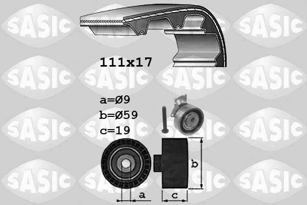 Sasic 1756061 - Kit cinghie dentate autozon.pro