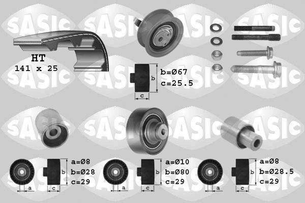 Sasic 1756002 - Kit cinghie dentate autozon.pro