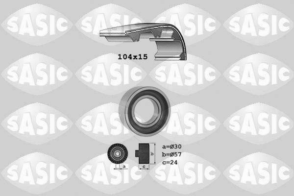 Sasic 1756015 - Kit cinghie dentate autozon.pro