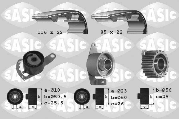 Sasic 1756012 - Kit cinghie dentate autozon.pro