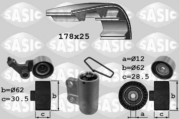 Sasic 1756031 - Kit cinghie dentate autozon.pro