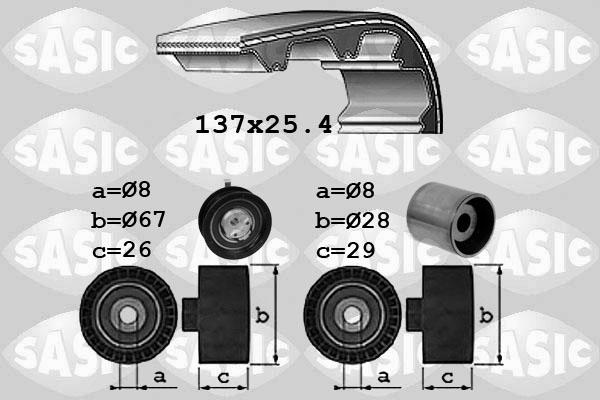 Sasic 1756038 - Kit cinghie dentate autozon.pro