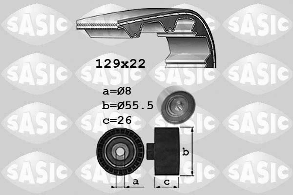 Sasic 1756033 - Kit cinghie dentate autozon.pro