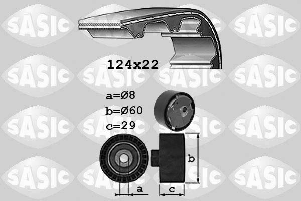 Sasic 1756029 - Kit cinghie dentate autozon.pro